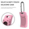 Chanvoo Silicone Case for Go-tcha Evolve with Keychain Carabine (Pink) view 4