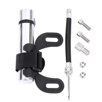 Mini Portable Aluminum Alloy Inflator Pump for MTB Mountain Bike - Fast Pumping, Lightweight and Durable Bike Pump