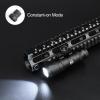 NECARL M300A 500 Lumens Tactical Flashlight with Extend Light Mount, with Push Button & Modbutton Remote Pressure Switch for M300 M600 Series Scoutlight, Fit for 20mm Picatinny Rail view 4