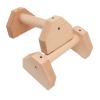 2 pieces of wooden push up handle, anti-skid push up rod, indoor and outdoor handstand handrail, suitable for men and women (30CM) view 2