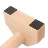 2 pieces of wooden push up handle, anti-skid push up rod, indoor and outdoor handstand handrail, suitable for men and women (30CM) view 4