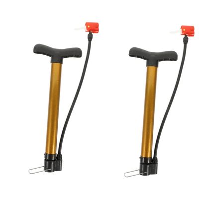 VANZACK 2pcs Portable Bike Tire Pump Convenient Foot Pump for Easy Inflation Lightweight and Design for and More for Daily Use