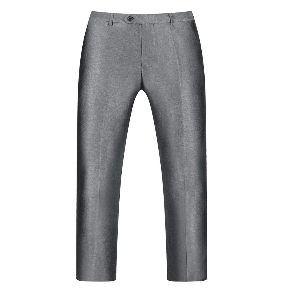 Lars Amadeus Men's Dress Pants Formal Flat Front Stretch Golf Business