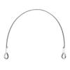 1M/3.28ft Security Steel Cable, High Strength Double 25kN Load Bearing For Climbing Landing view 2