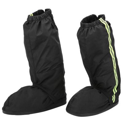 Outdoor Waterproof Shoe Cover, Sandproof Hiking Shoe Cover, Foot Cover With Net Bag For Rain Hiking Mountaineering(black)