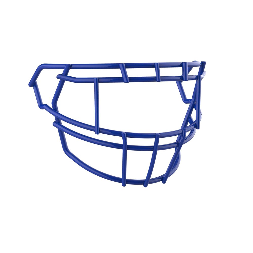 Schutt F7 Football Facemask, F7 TEGOP II-DW-NB-VC, True Royal Blue, Titanium