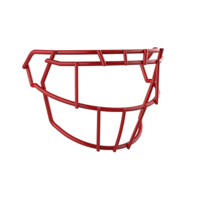 Schutt F7 Football Facemasks for Schutt F7 Football Helmets, F7 TEGOP II-NB-VC, Scarlet, Titanium