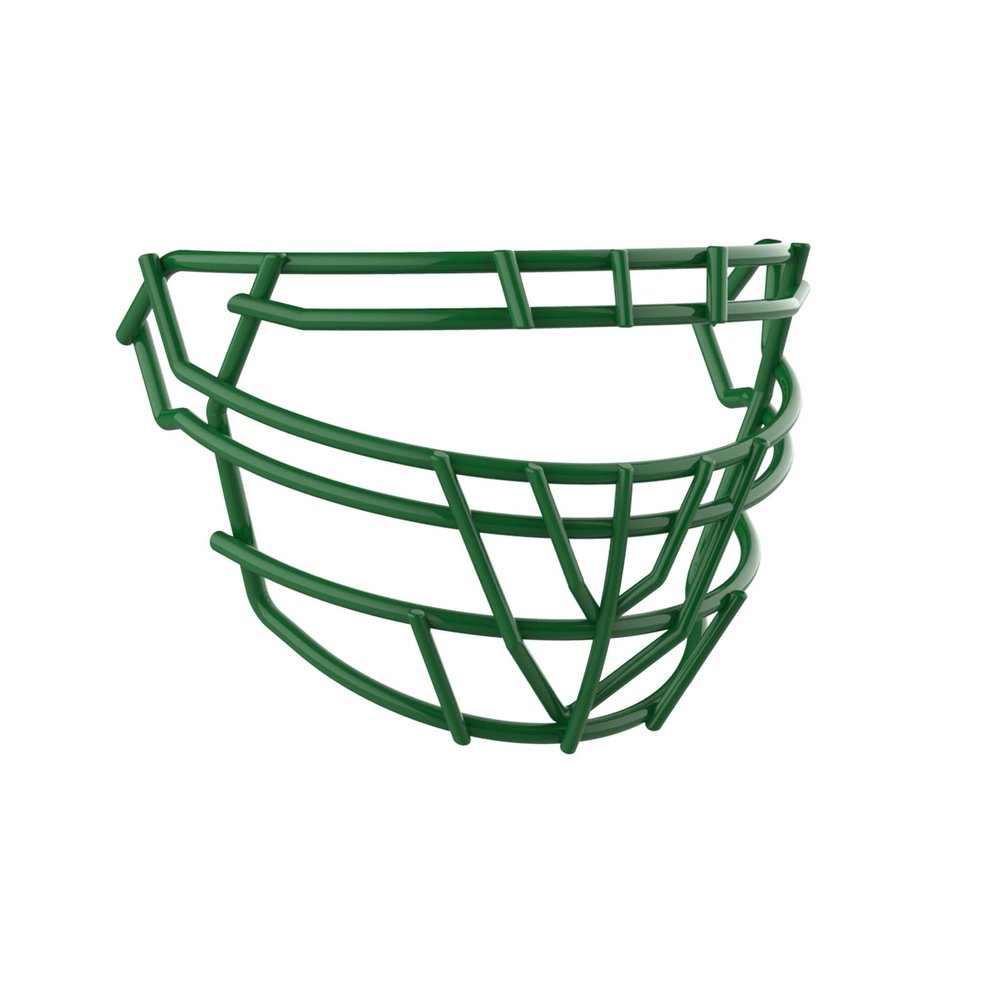 Schutt F7 Football Facemasks for Schutt F7 Football Helmets, F7 TROPO-DW-PRO-NB, Kelly Green, Titanium