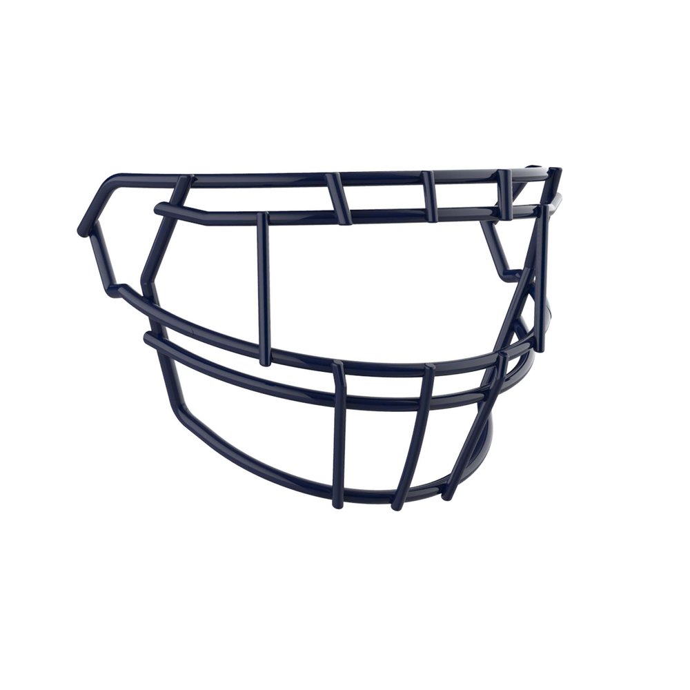 Schutt F7 Football Facemasks for Schutt F7 Football Helmets, F7 TEGOP II-DW-NB-VC, Navy, Titanium