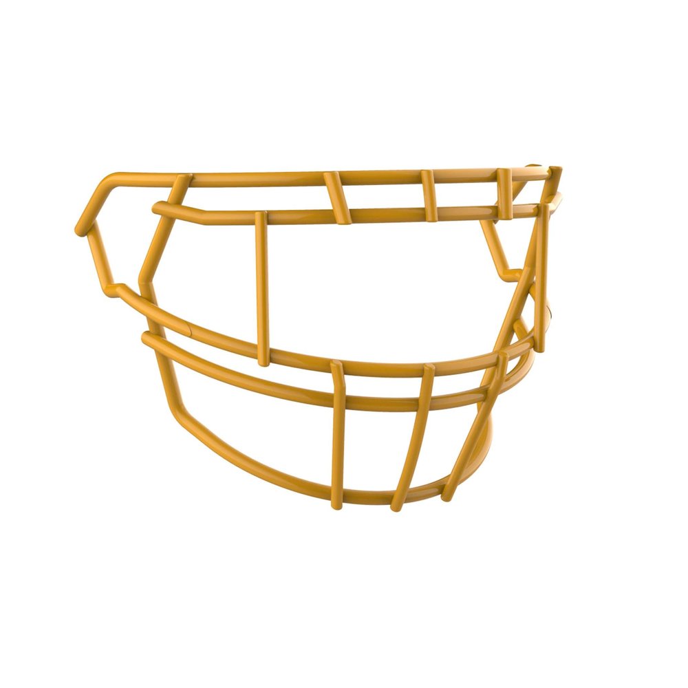 Schutt F7 Football Facemasks for F7 Helmets, EGOP II-DW-NB-VC, Gold, Carbon Steel