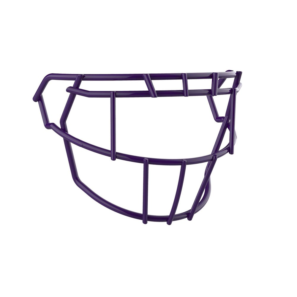 Schutt F7 Football Facemasks for Schutt F7 Football Helmets, F7 TEGOP II-NB-VC, Purple, Titanium