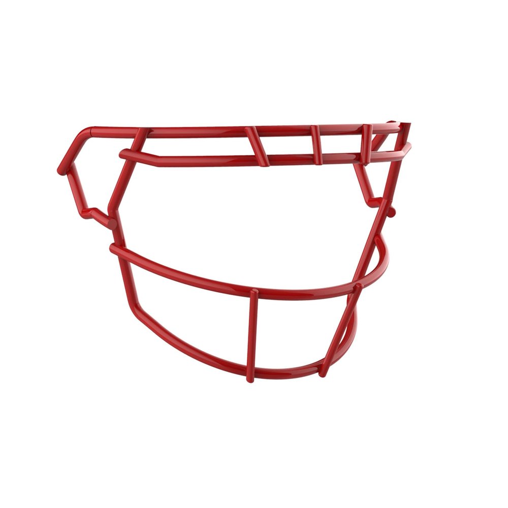 Schutt F7 Football Facemasks for Schutt F7 Football Helmets, F7 TRKOP-NB-VC, Scarlet, Titanium