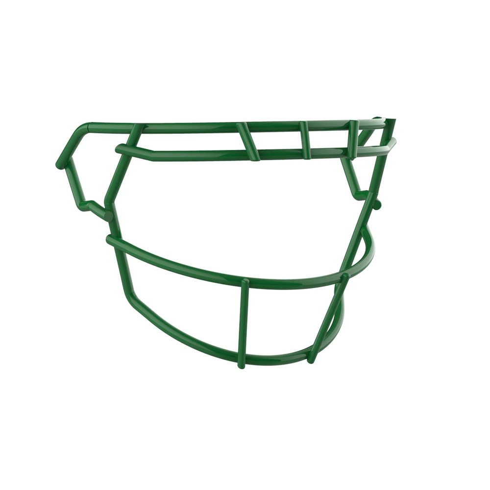 Schutt F7 Football Facemasks for Schutt F7 Football Helmets, F7 RKOP-NB-VC, Kelly Green, Carbon Steel