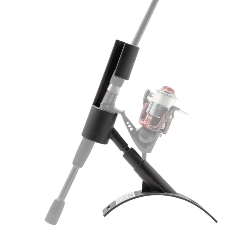 Extreme Max 3006.8644 Fishing Rod Holder for Inflatable Boats, Pontoons and Tubes,Black