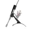 Extreme Max 3006.8644 Fishing Rod Holder for Inflatable Boats, Pontoons and Tubes,Black view 1