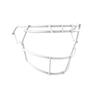Schutt F7 Football Facemasks for Schutt F7 Football Helmets, F7 TRKOP-NB-VC, White, Titanium view 1