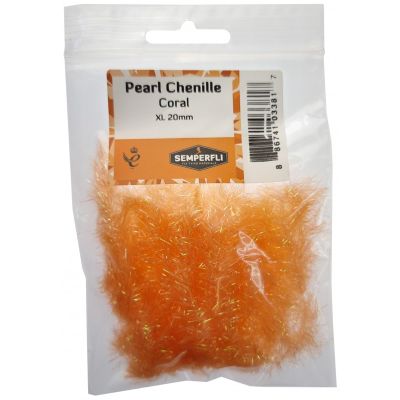Semperfli Pearl Chenille 20mm XL Coral