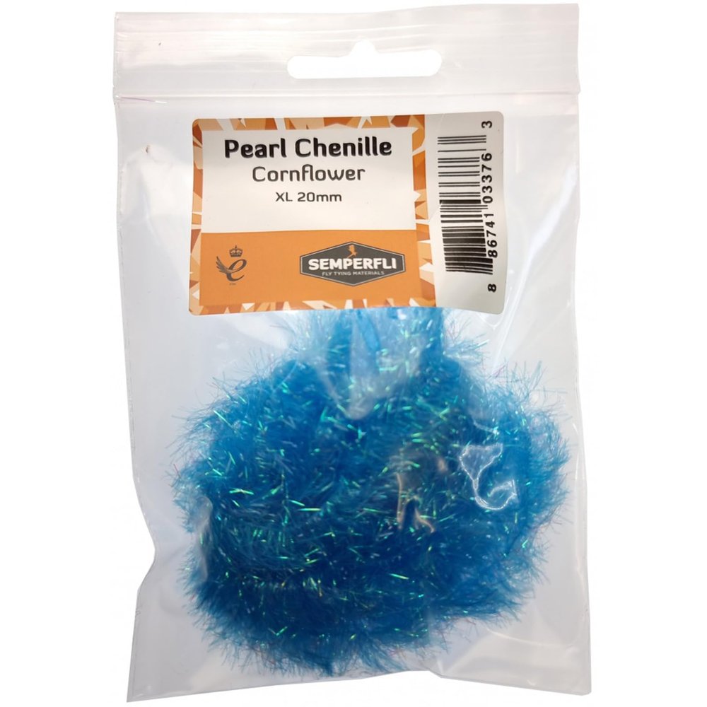 Semperfli Pearl Chenille 20mm XL Cornflower