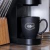 Rico Industries NHL Hockey Montreal Canadiens 15oz Laser Engraved Matte Black Ceramic Bistro Mug - For Hot or Cold Drinks view 3