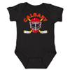 Calgary Team Mask Kid's Bodysuit for Hockey Fans (Black, 18M) view 1