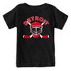 Detroit Team Mask Kid's T-Shirt for Hockey Fans (Black Shirt, 3T) view 1