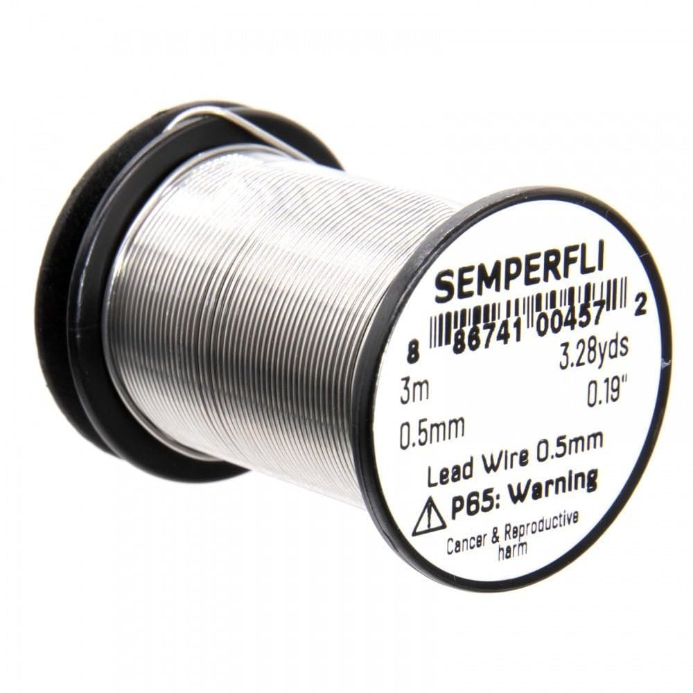 Semperfli Lead Heavy Weighted Wire 0.5 mm