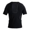 STONEKISS Mens Chest Protective Shirts, Rib Protector Shirt with Zipper for Soccer, Basketball 2XL view 2