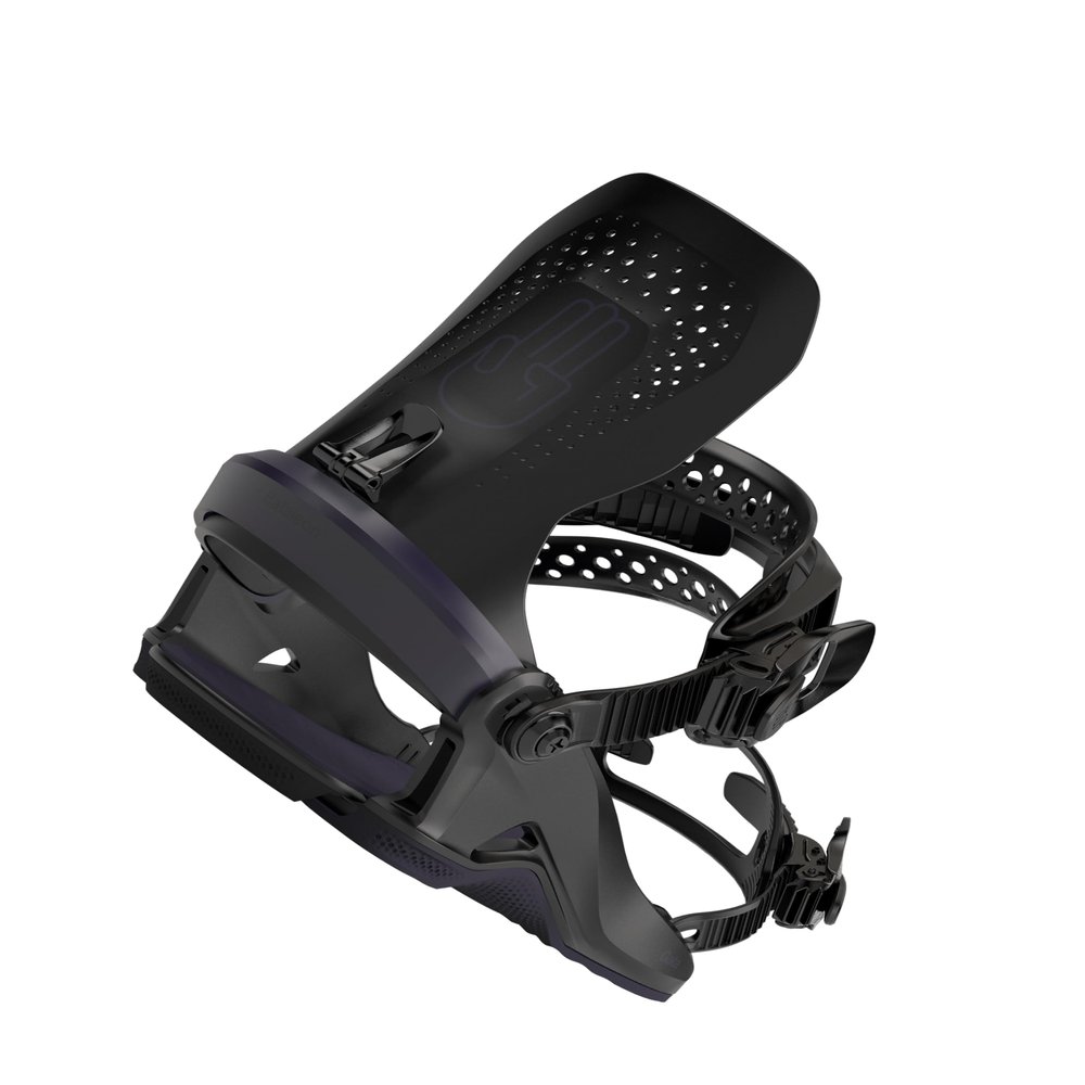 Bataleon Gata Heelwrap Snowboard Bindings - Small | Black