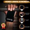 Bear Grips Two Hole Hand Grips, Three Hole Pull Up Grips, No Hole Wrist Grips, WOD Grips for Men and Women. Carbon Fiber Hands Grips, Titanium Hand Grips for Weight Lifting, Speed Pull Up Gloves Grip view 3