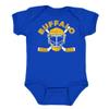 Buffalo Team Mask Kid's Bodysuit for Hockey Fans (Royal, 6M) view 1