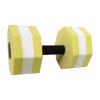 kowaku Water Dumbbells, Water Aerobic Exercise Foam Dumbbell Pool Resistance, Aquatic Weights Fitness Aquatic Barbells, Yellow view 2