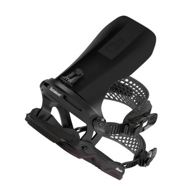 Bataleon Blaster Asymwrap Snowboard Bindings - 2024 Asymwrap Large/X-Large | Black