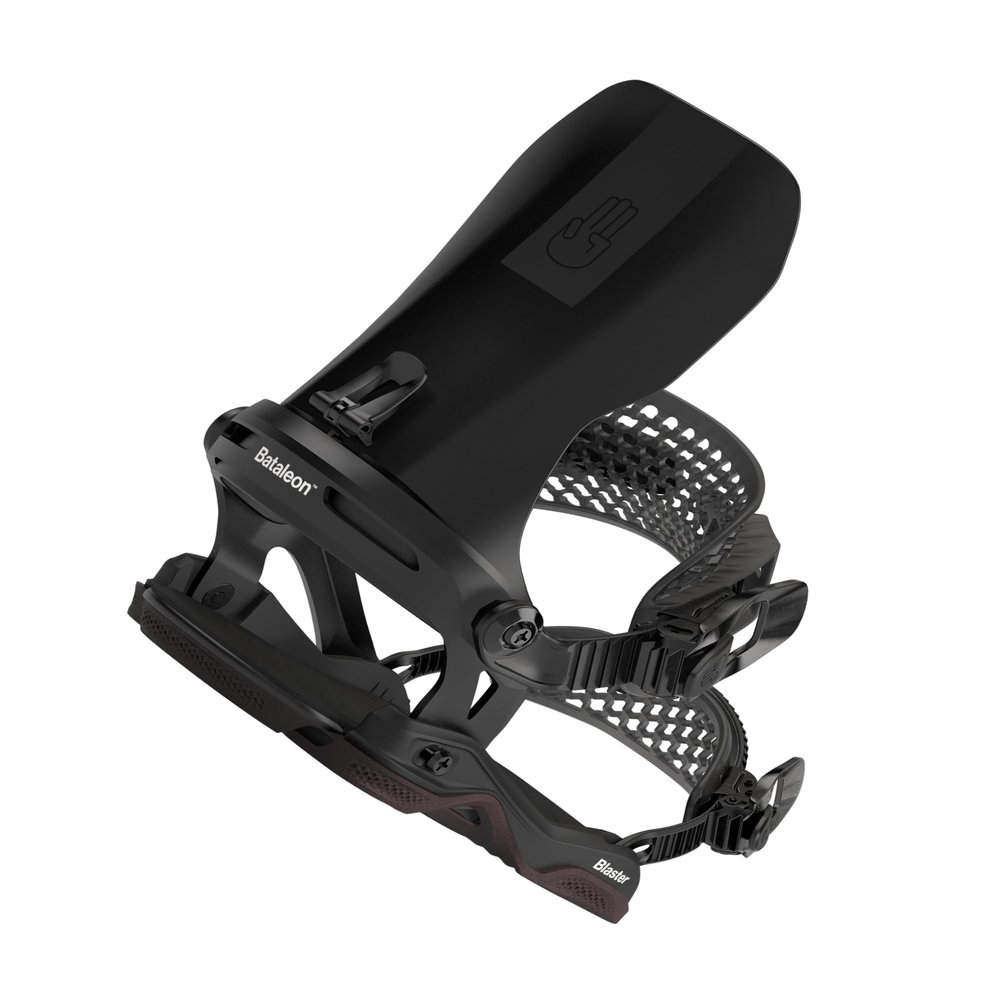 Bataleon Blaster Asymwrap Snowboard Bindings - 2024 Asymwrap Large/X-Large | Black