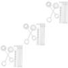 Healifty 36pcs Silicone Spill Stopper for Cup Leakproof Straw Cap Brush Included view 1