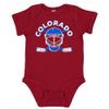 Colorado Team Mask Kid's Bodysuit for Hockey Fans (Garnet,18M) view 1