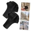 DOITOOL 2pcs Trekking Pole Tips Non-Slip Replacement Feet for Walking Sticks Hiking Poles Easy to Install Durable Tips for Enhanced Stability and Traction view 2