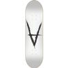 Antiz Big Script Skateboard Deck -8.12 White - Assembled AS Complete Skateboards view 1