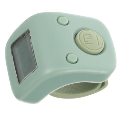 VANZACK Rechargeable Digital Finger Counter Clicker Electronic Silent Tally Counter Ring Display for Sports Knitting Teaching and People Counting Activities