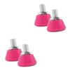 BESPORTBLE 2pairs Adjustable Toe Stops for Roller Skates Wear-Resistant Skate Toe Guards Rubber Easy Install view 1