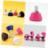 BESPORTBLE 3pairs Indoor Outdoor Roller Skate Stoppers Wear-Resistant Toe Stops Replacement Ergonomic Skate Toe Plugs view 2
