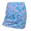 Monterey Club Women's Modern Floral Print Knit Skirt #4816 (Algiers Blue/Mint, X-Large) view 1