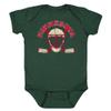 Minnesota Team Mask Kid's Bodysuit for Hockey Fans (Forest Green, 12M) view 1