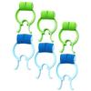 Healifty 12pcs Portable Nose Clips for Stop Nosebleeds Nasal Stoppers for Exercise Breathing Practice Lightweight Easy to Use view 1