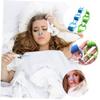 Healifty 12pcs Portable Nose Clips for Stop Nosebleeds Nasal Stoppers for Exercise Breathing Practice Lightweight Easy to Use view 4