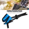 RiToEasysports Camping Tripod Stools, 3 Legs Folding Portable, Lightweight Tall Chair with High Backrest, for Outdoor Hiking, Fishing, Camping, Picnics, Garden, Lawn, and Multi-Scene Use view 2