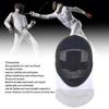 Fencing Mask, Fencing Protective Helmet with Padded Bib for Beginners Practice and Competition (M) view 2