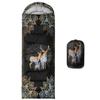 CVHOUSE Deer Hunting Camping Sleeping Bags,3 Season Warm & Cool Weather,Lightweight,Waterproof Hunting Theme Sleeping Bags for Adults & Kids,Traveling,and Outdoors,Camping Gear Equipment,31x90inch view 1