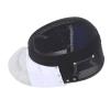Fencing Protective Gear, Waterproof Liner, Fencing Trainer Mask, Durable, Lightweight, AntiGlare Finish, Black with Thick Bib for Daily Practice and Competition (XL)
