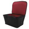 Rear Basket, Metal Wire Basket with Cover Fits Most Rear Racks, 20L Capacity 20kg Bearing, Rear Rack Storage Bag for Picnic Shopping view 1