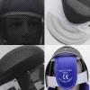 Fencing Protective Gear, Waterproof Liner, Fencing Trainer Mask, Durable, Lightweight, AntiGlare Finish, Black with Thick Bib for Daily Practice and Competition (S) view 3